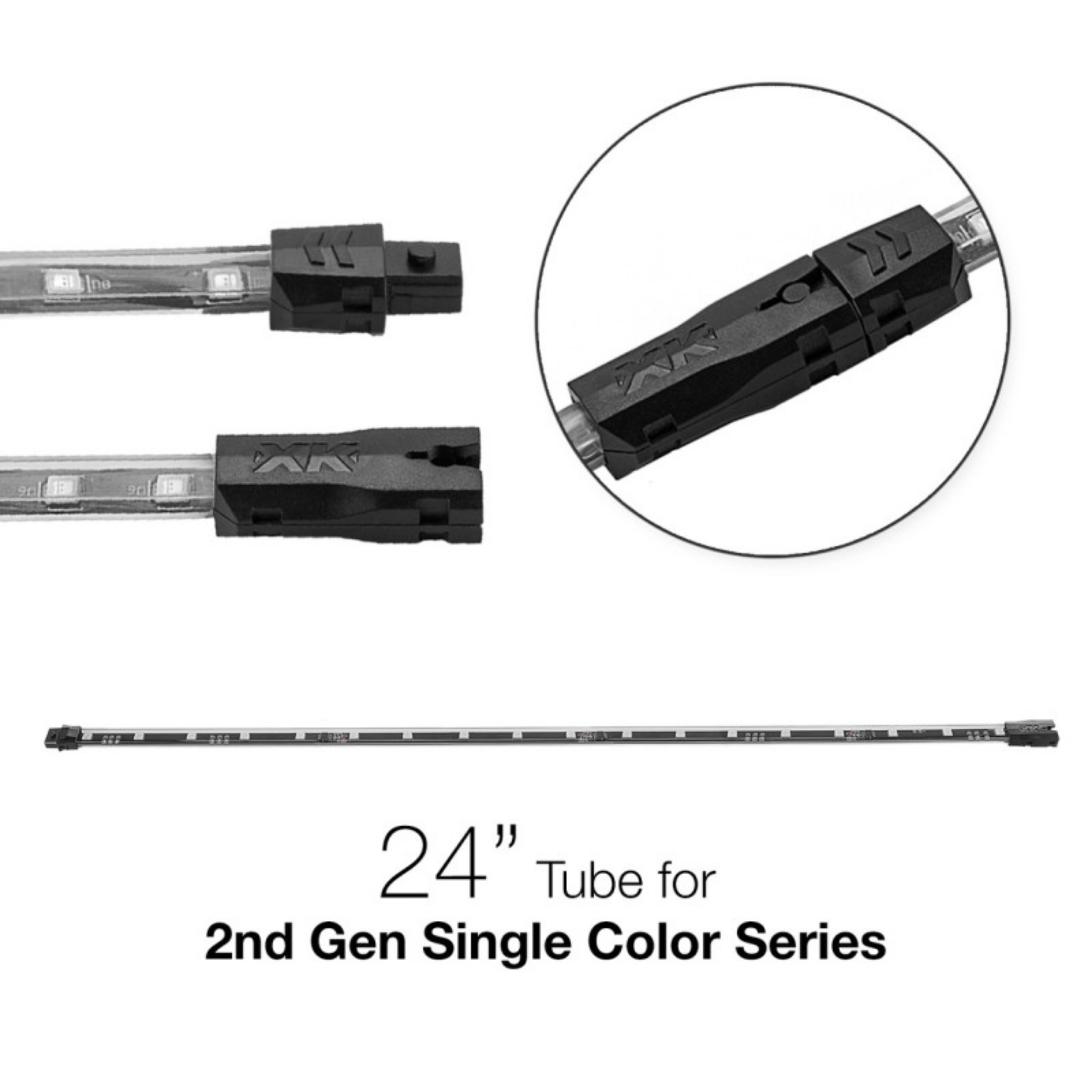 Picture of XK Glow Single Color 24in Tube Single Color LIGHT BLUE - 2nd Gen