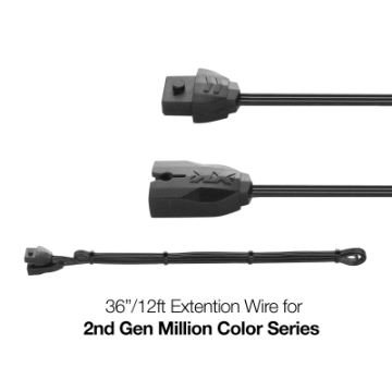 Picture of XK Glow Extension Wire for Million Color Series 2nd Gen 12ft