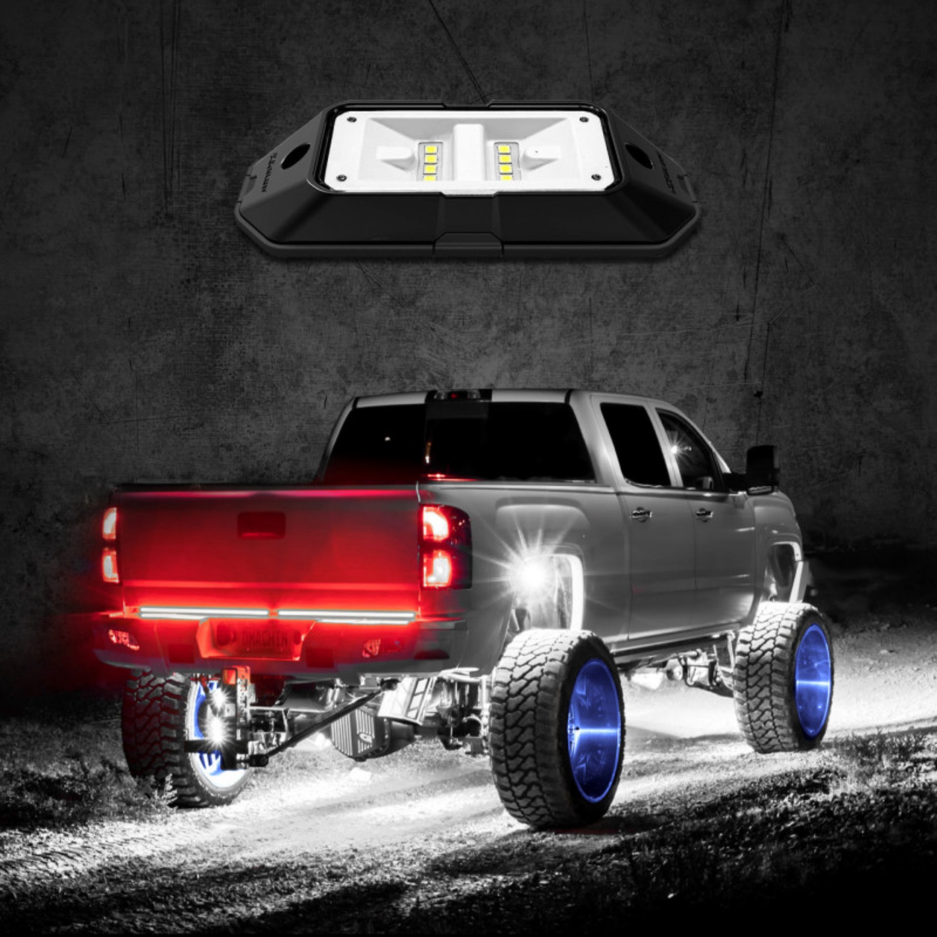 Picture of XK Glow White Rock Light Standard Kit 4pc