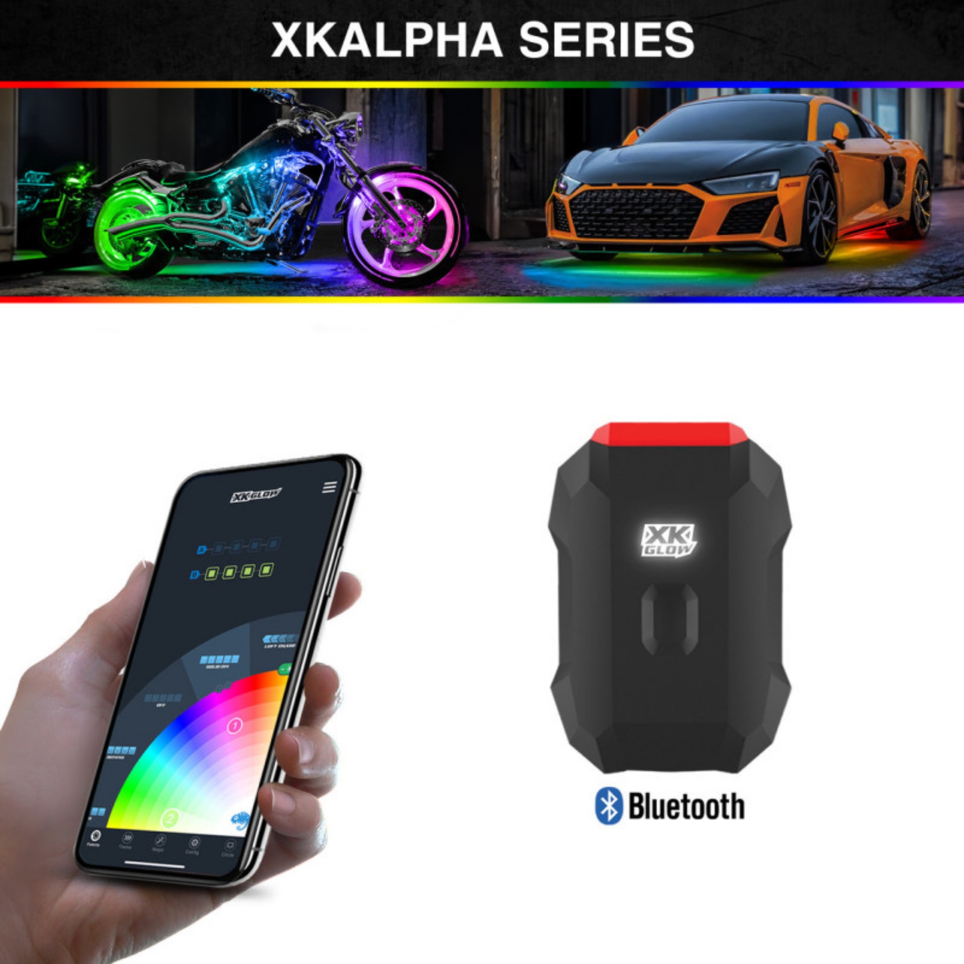 Picture of XK Glow Bluetooth Smartphone App Controller XKalpha