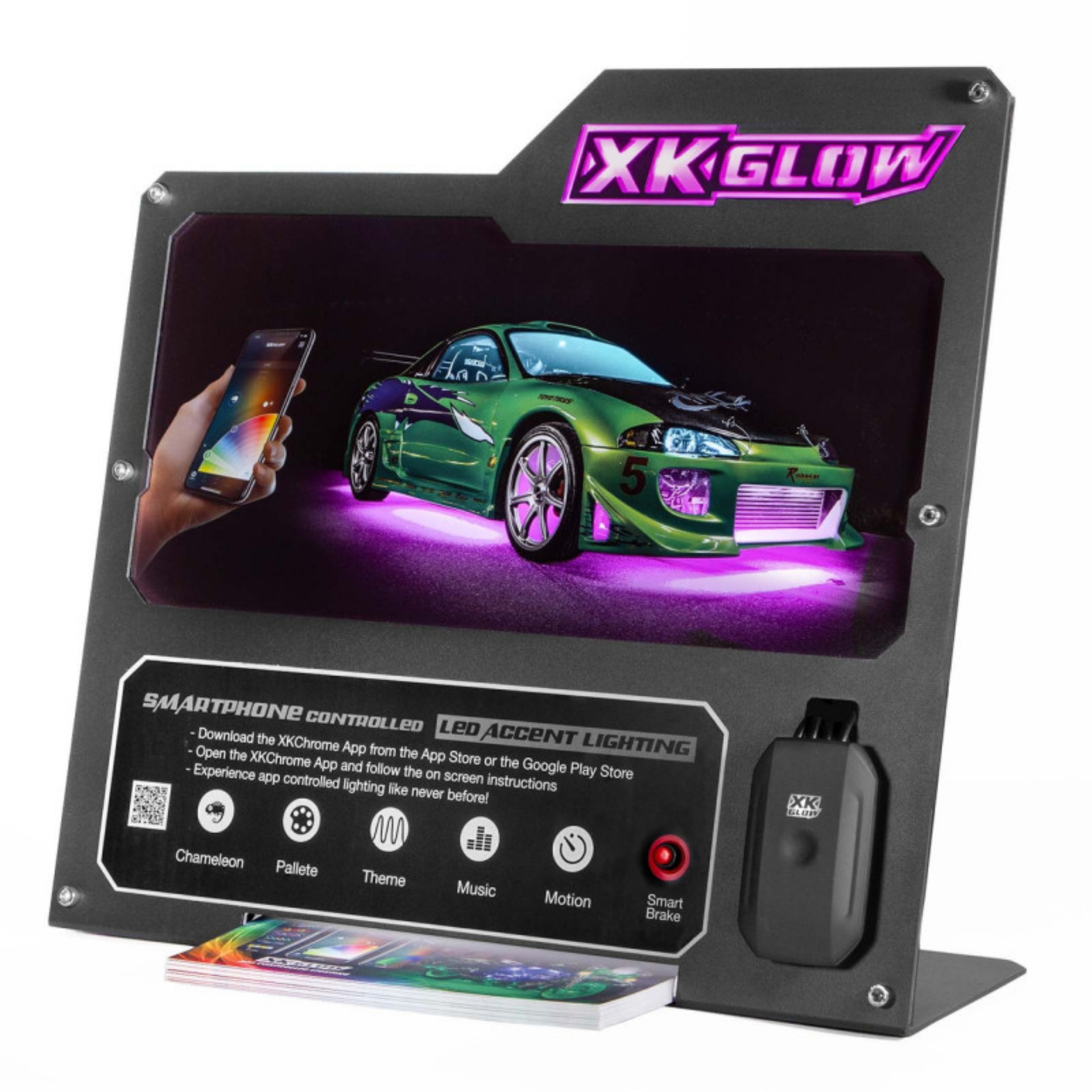 Picture of XK Glow 2nd Gen Metal Countertop Display Car