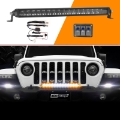 Picture of XK Glow Razor Light Bar Fog + Strobe + High Beam Driving Kit 20in