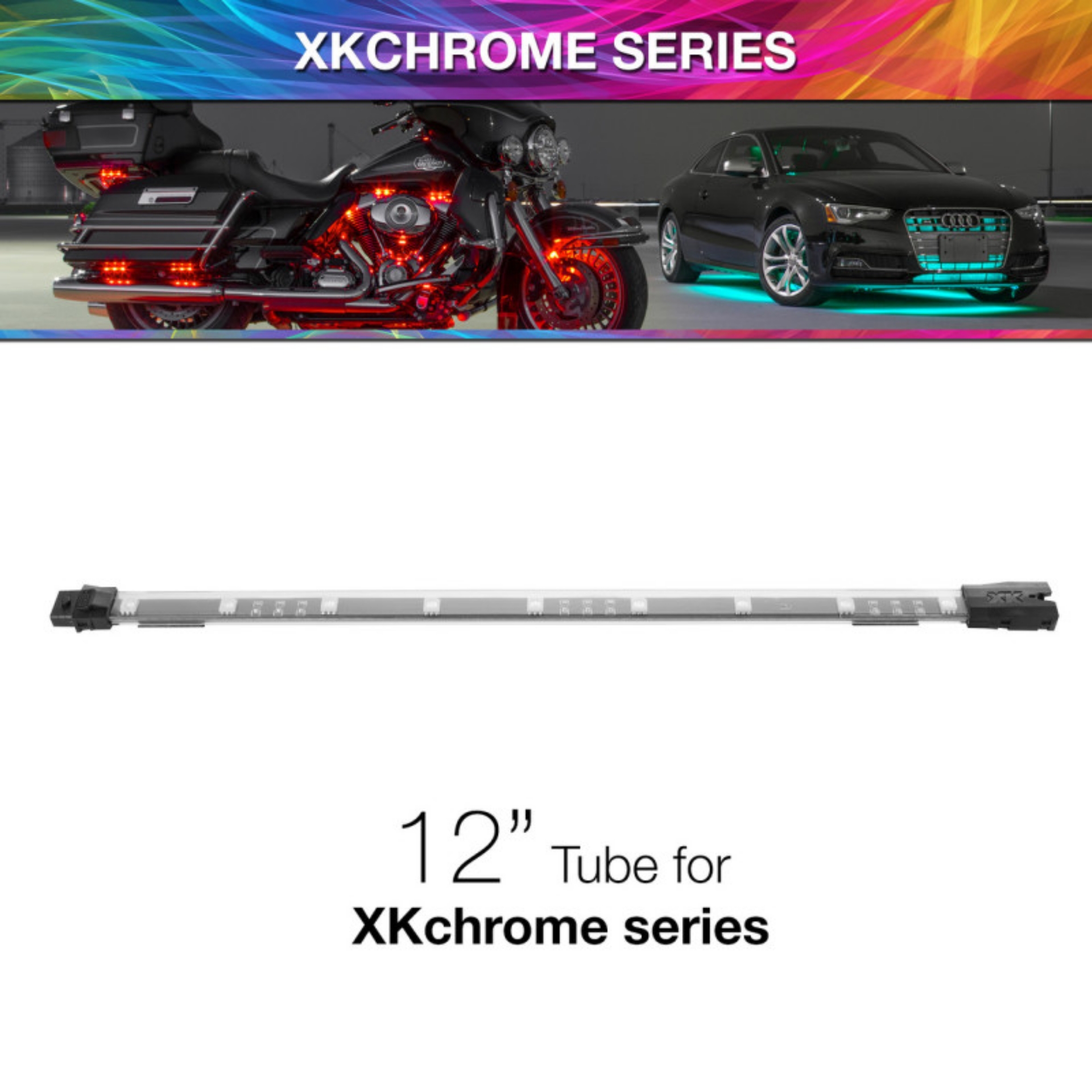 Picture of XK Glow 12in Multi Color LED tube for XKchrome & 7 Color Series
