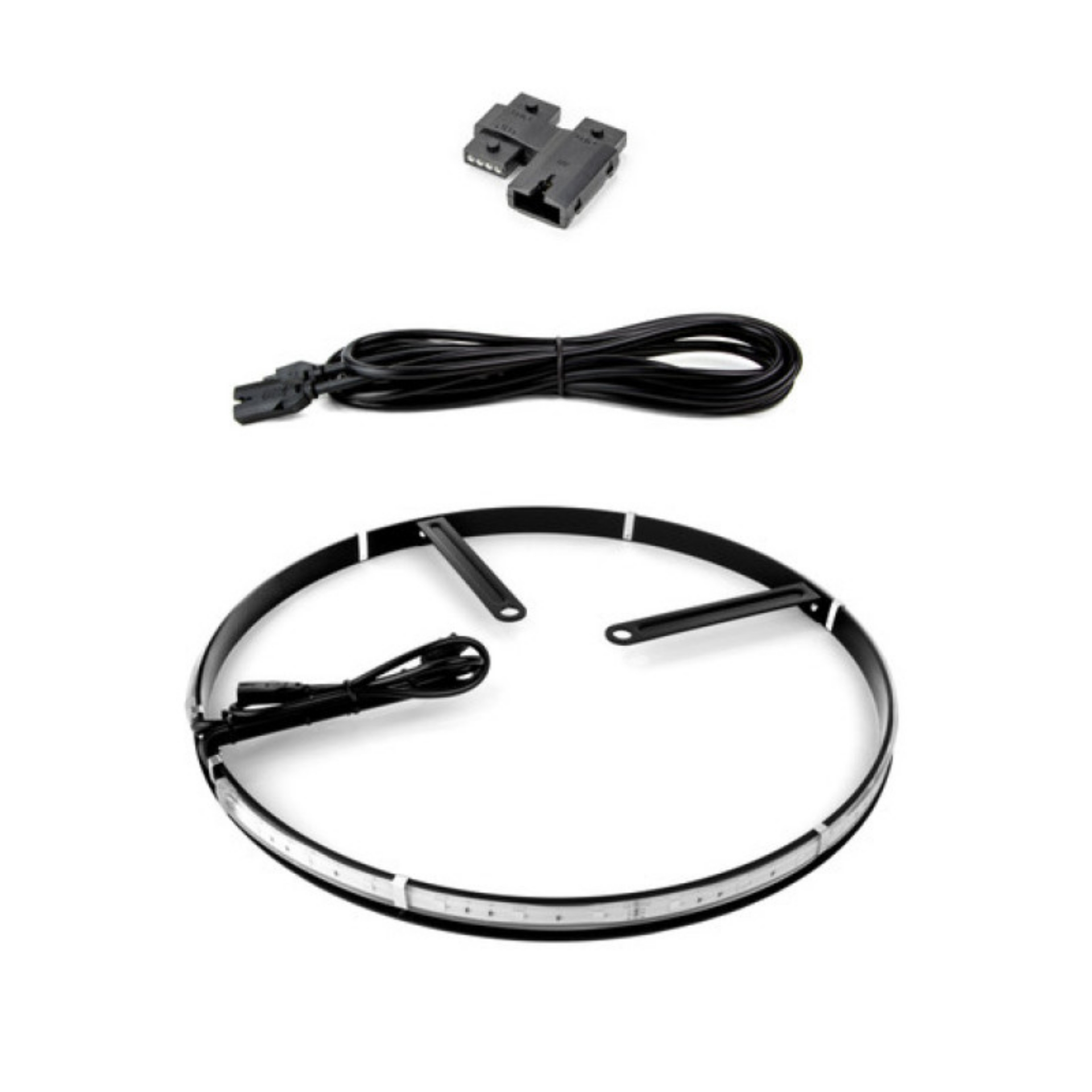 Picture of XK Glow Wheel Ring Xkchrome App Controlled RGB Light 15In