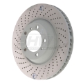 Picture of SHW 04-08 Porsche 911 GT3 w-o Ceramics Left Front Cross-Drilled Monobloc Brake Rotor 99735140990