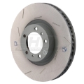 Picture of SHW 11-16 Porsche Panamera 4 3-6L w-o Ceramics Left Front Slotted Monobloc Brake Rotor 298615301B