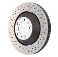 Picture of SHW 16-19 Porsche 911 GT3 RS w-o Ceramics Left Frt Drill-Dimp Lightweight Brake Rotor 99135140581