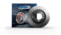 Picture of SHW 13-16 Porsche Boxster 2-7L w-o Ceramics Right Front Drilled-Dimpled MB Brake Rotor 98135140201