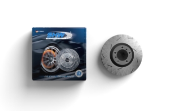 Picture of SHW 05-11 Mercedes-Benz G55 AMG 5-5L Front Slotted Monobloc Brake Rotor 4634210412-64