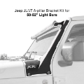 Picture of XK Glow Jeep JL JT A-pillar Light Bar Bracket Kit 50-52In