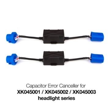 Picture of XK Glow Error Canceller Capacitor Lite Elite RBG Headlight Bulbs 2 in 1 - H7