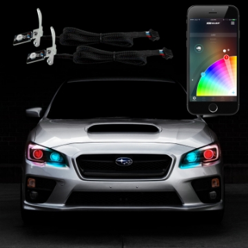 Picture of XK Glow 2xRGB Demon Eye Million Color XKGLOW Smartphone App Controlled Kit