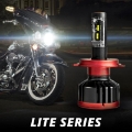 Picture of XK Glow H4 Motorcycle-25W High-Low Headlight Bulb w- Built-in Driver 2nd Gen