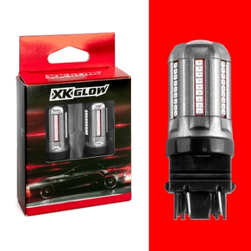 Picture of XK Glow 2pc Red 3157 Auto Bulb