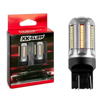 Picture of XK Glow 2pc Amber 7443 Auto Bulb
