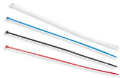 Picture of Uni FIlter 11in Cable Ties - White Blue Red Black 50 per bag