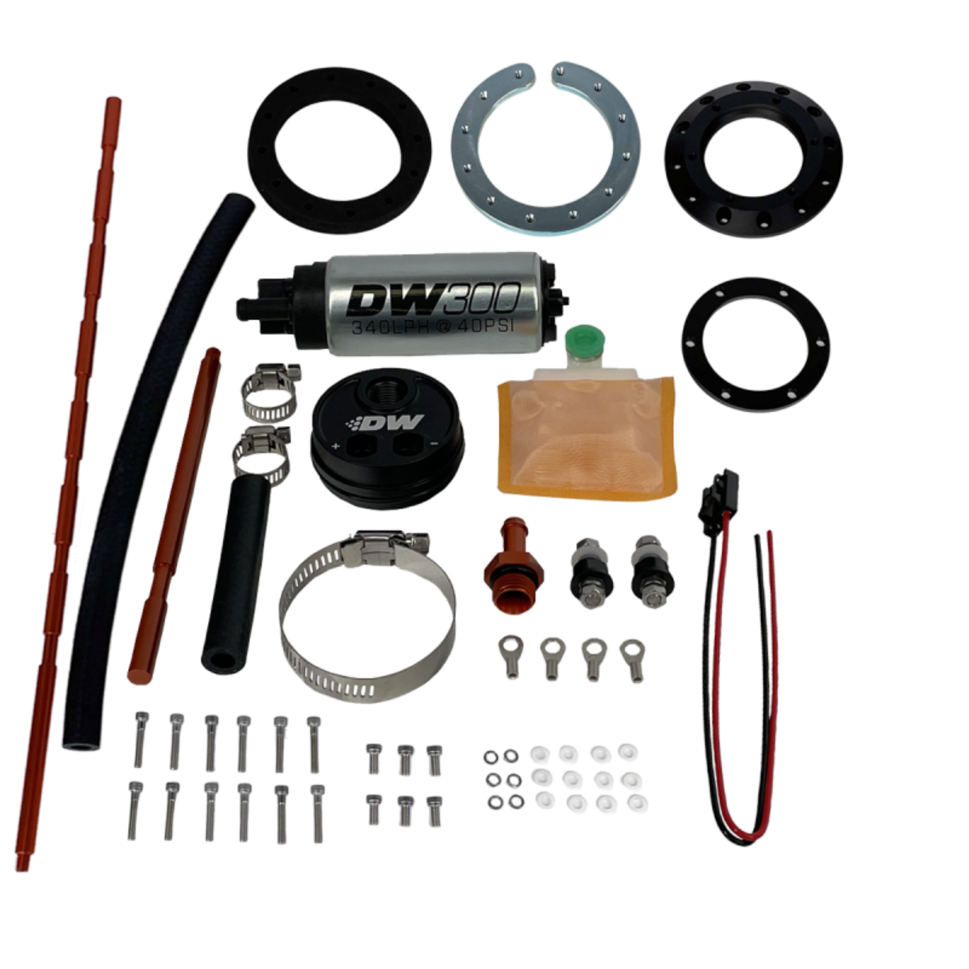 Picture of DeatschWerks Universal In-Tank Pump Mount w-DW300 340lph Fuel Pump