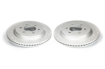Picture of Alcon 2010+ Ford F-150 336x24mm Slotted Rotor Kit w- Electric Park Brake - Rear