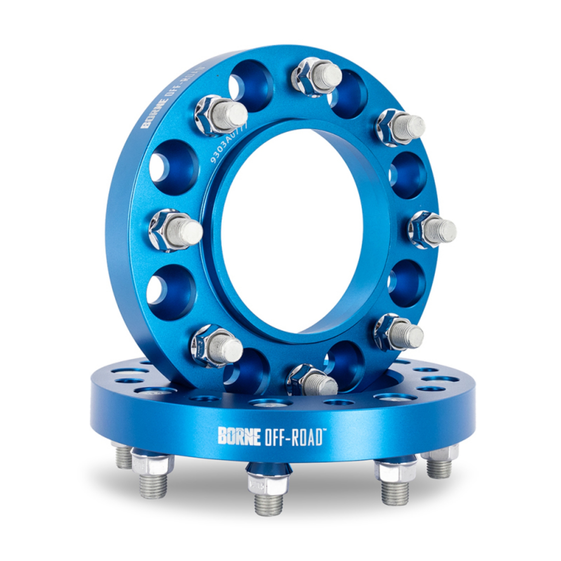 Picture of Borne Off-Road Wheel Spacers 8x180 124-1 45 M14 Blue