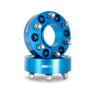 Picture of Borne Off-Road Wheel Spacers 5x150 110-1 50 M14 Blue