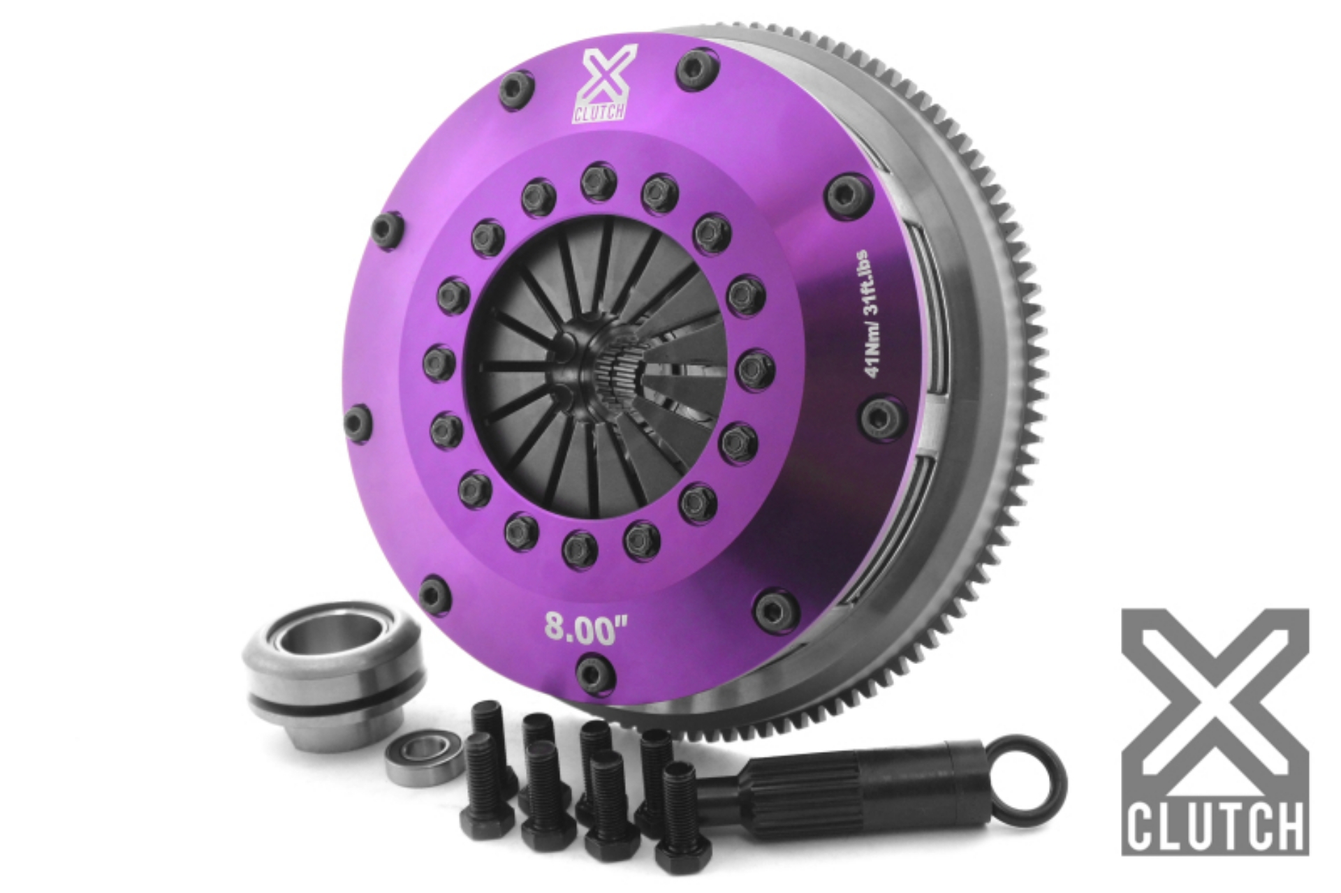 Picture of XClutch 01-06 BMW 325Ci Base 2-5L 8in Twin Solid Ceramic Clutch Kit