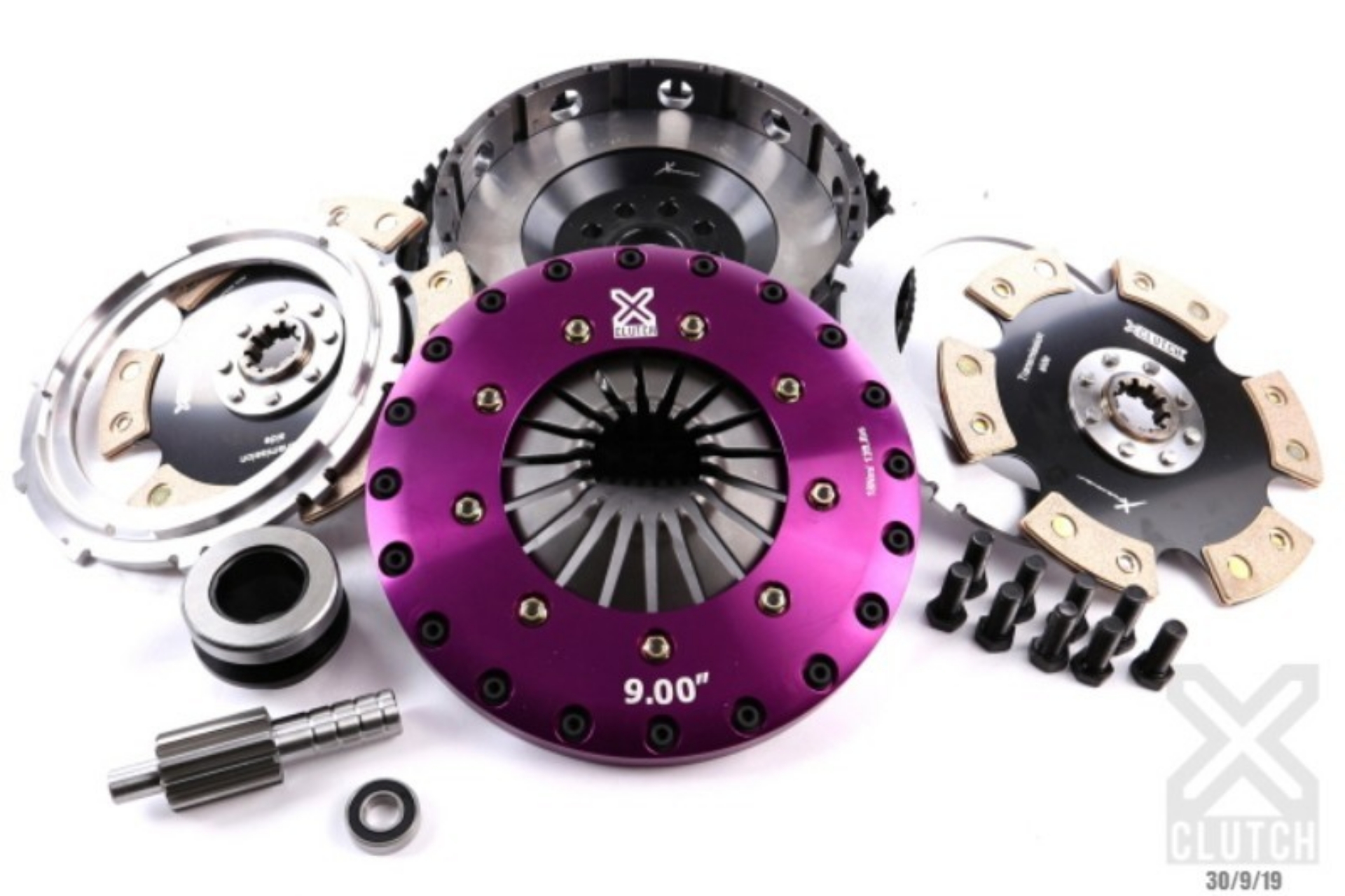 Picture of XClutch 00-03 BMW M5 Base 5-0L 9in Twin Solid Ceramic Clutch Kit