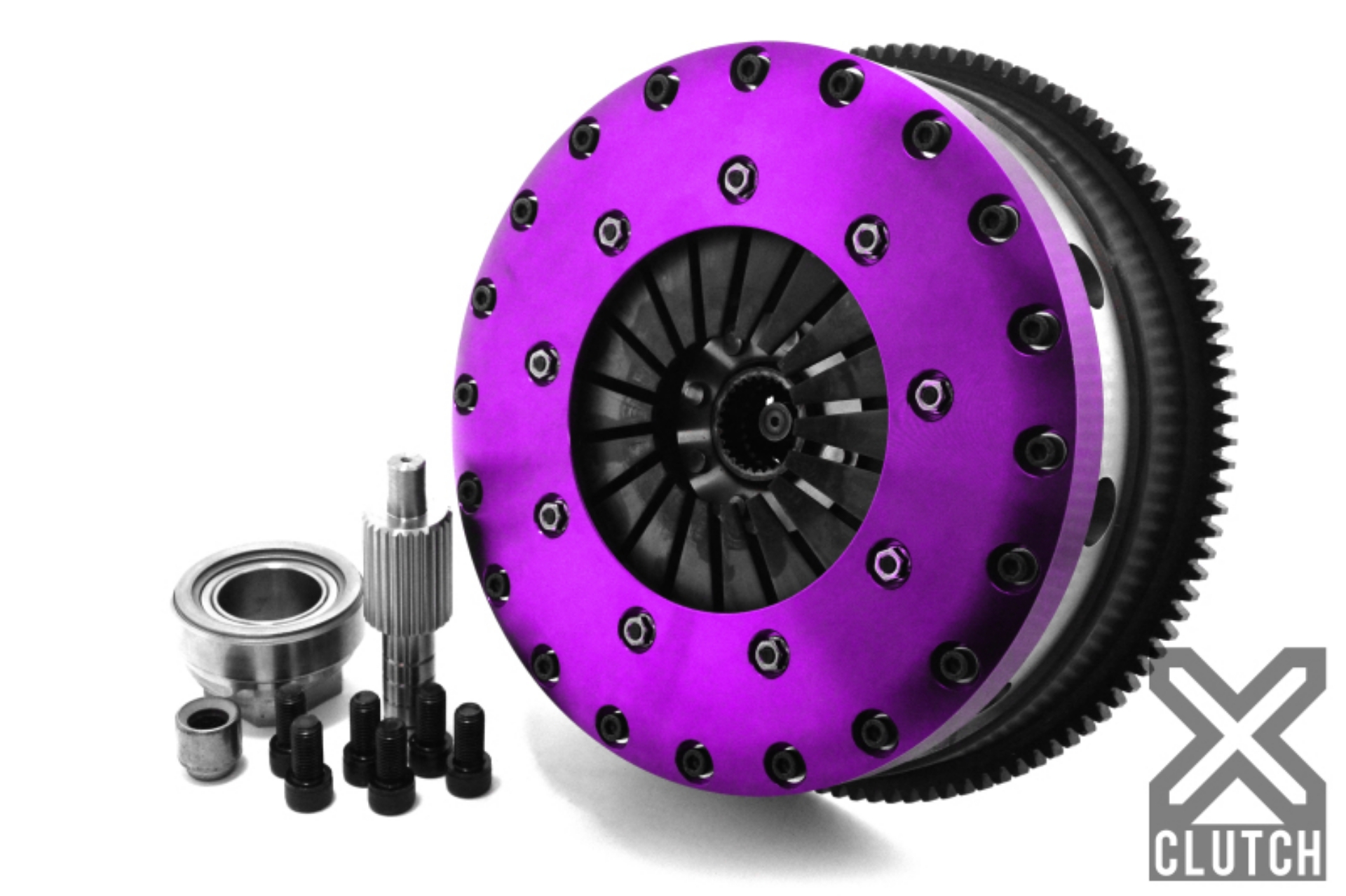 Picture of XClutch 11-13 BMW 335is Base 3-0L 9in Twin Solid Organic Clutch Kit 6 Bolt-PB in Input Shaft