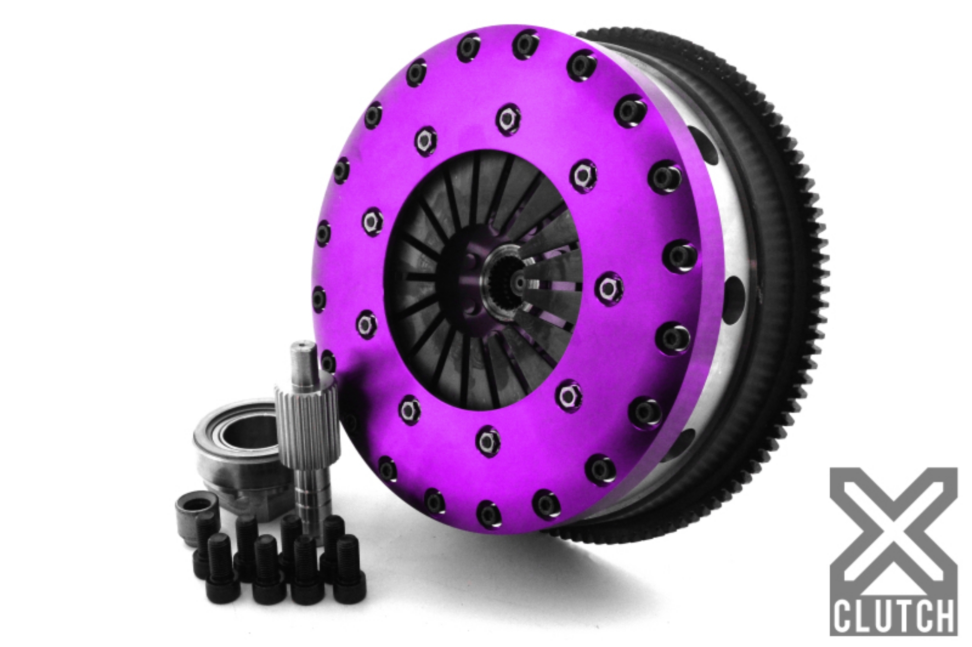 Picture of XClutch 07-10 BMW 335i Base 3-0L 9in Twin Solid Ceramic Clutch Kit 8 Bolt-PB in Input Shaft