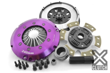 Picture of XClutch 11-13 BMW 335is Base 3-0L Stage 2R Extra HD Sprung Ceramic Clutch 6 Bolt-PB in Input Shaft