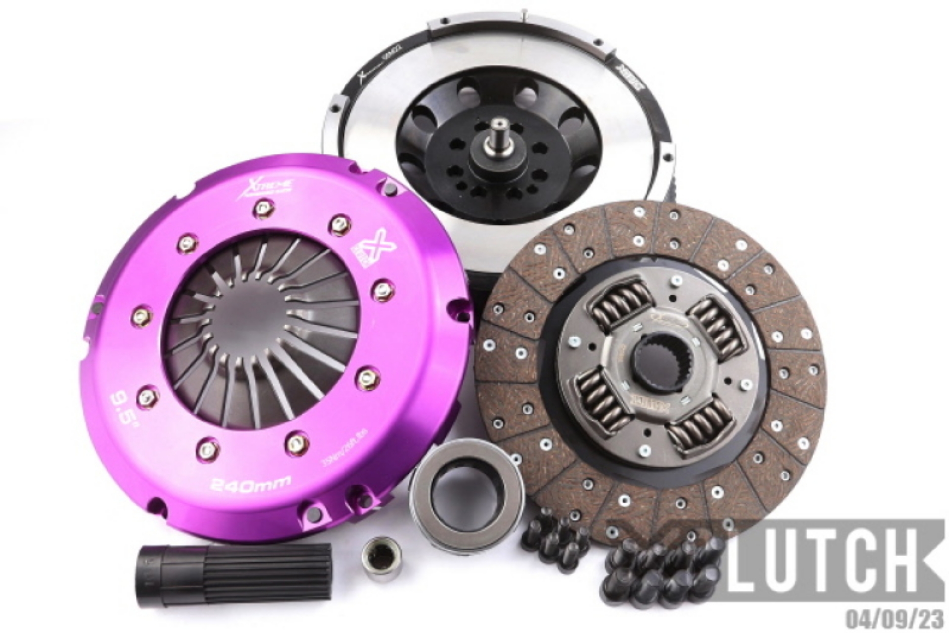 Picture of XClutch 07-10 BMW 335i Base 3-0L Stage 1 Sprung Organic Clutch Kit 8 Bolt-PB in Input Shaft