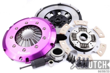 Picture of XClutch 2011 BMW 1 Series M Base 3-0L Stage 2R Extra HD Sprung Ceramic Clutch6 Bolt-PB in Flywheel