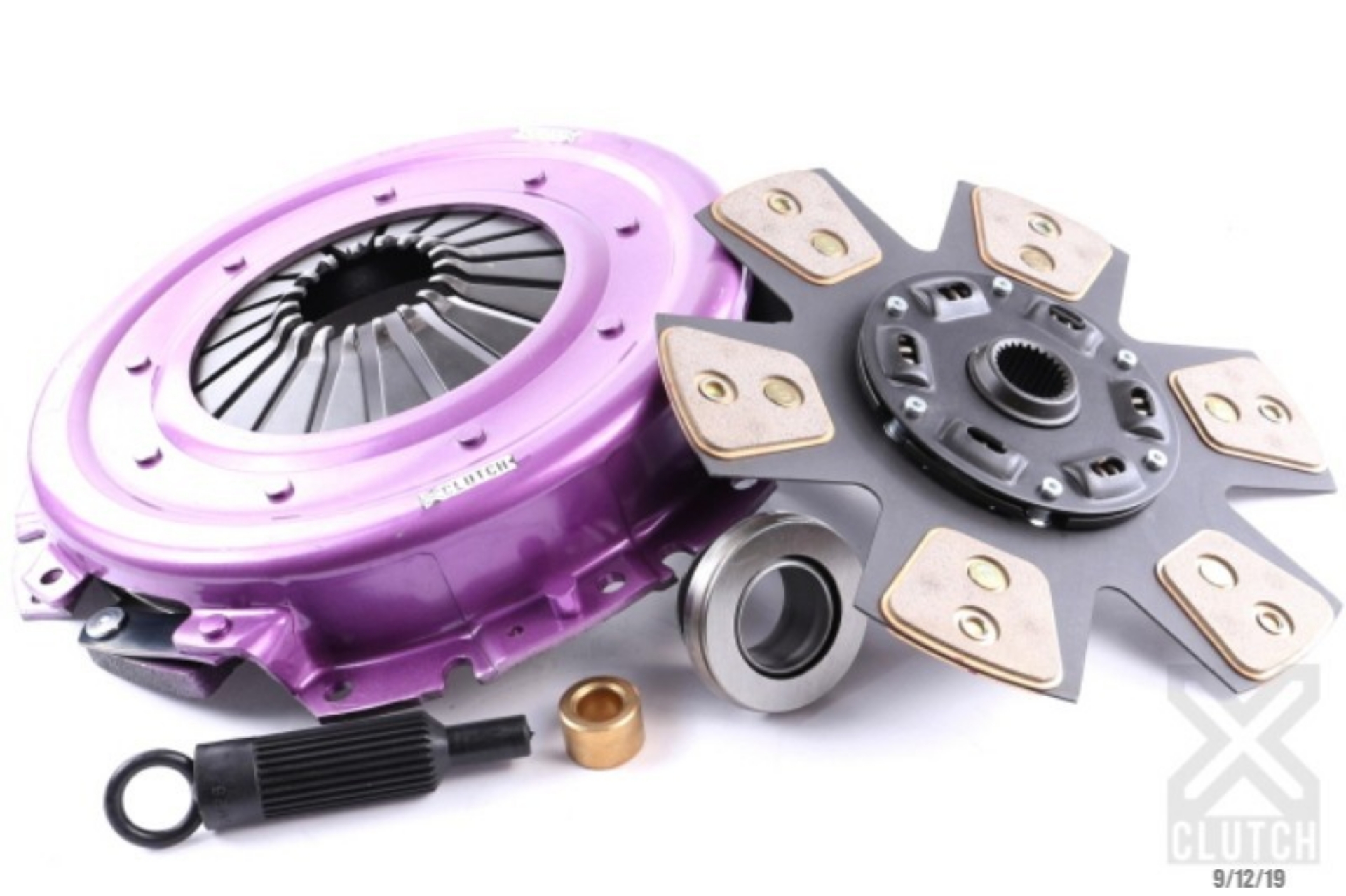 Picture of XClutch 70-72 Chevrolet Camaro Z28 6-6L Stage 2R Extra HD Sprung Ceramic Clutch Kit