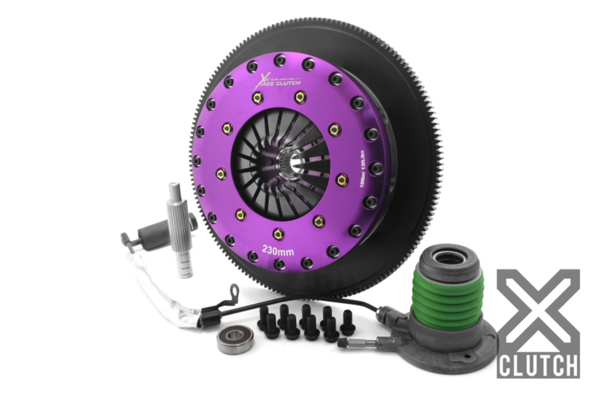 Picture of XClutch 09-13 Chevrolet Corvette ZR1 6-2L 9in Twin Solid Ceramic Clutch Kit