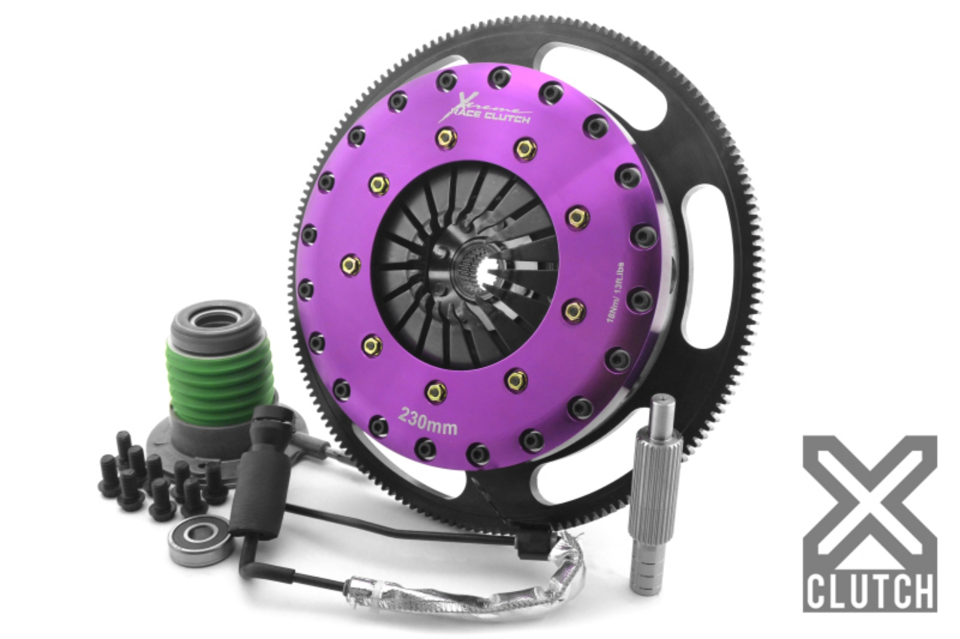 Picture of XClutch 09-13 Chevrolet Corvette ZR1 6-2L 9in Twin Solid Organic Clutch Kit