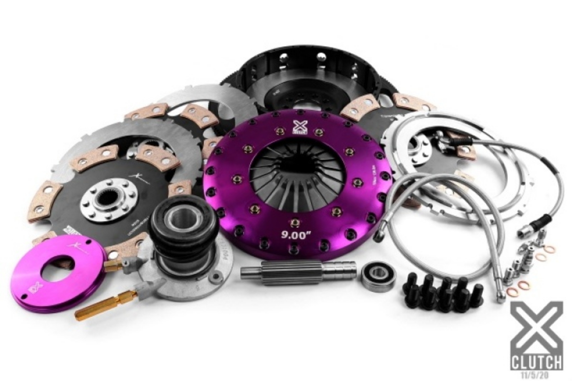 Picture of XClutch 09-13 Chevrolet Corvette ZR1 6-2L 9in Triple Solid Ceramic Clutch Kit