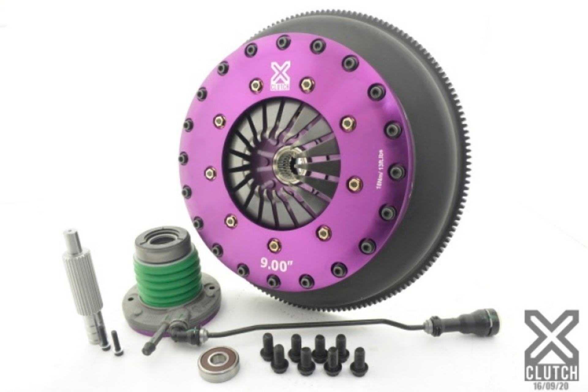 Picture of XClutch 14-19 Chevrolet Corvette 6-2L 9in Twin Solid Ceramic Clutch Kit