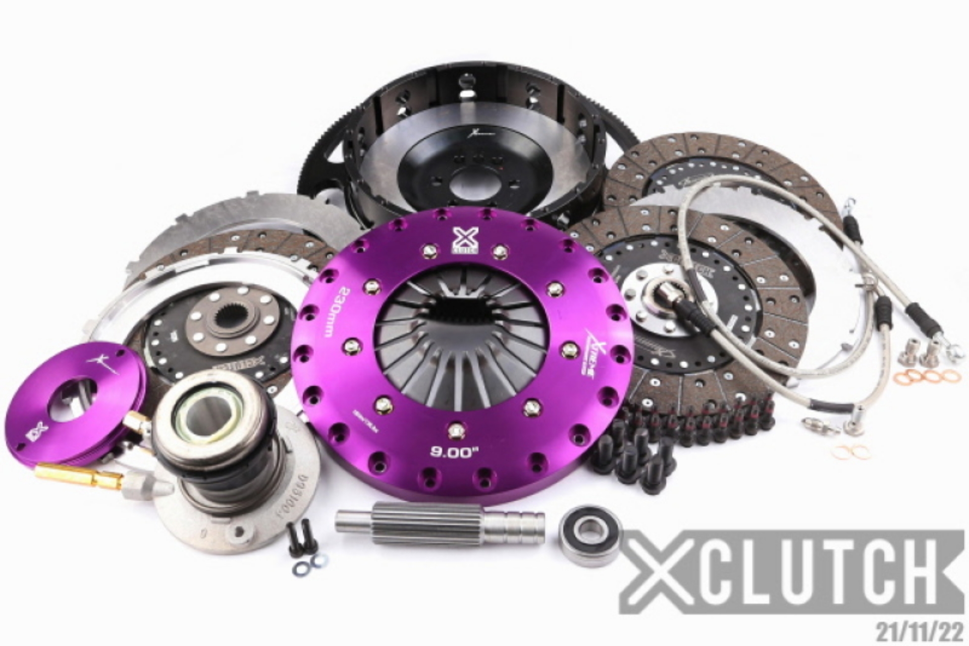 Picture of XClutch 14-15 Chevrolet Camaro Z-28 7-0L 9in Triple Solid Organic Clutch Kit