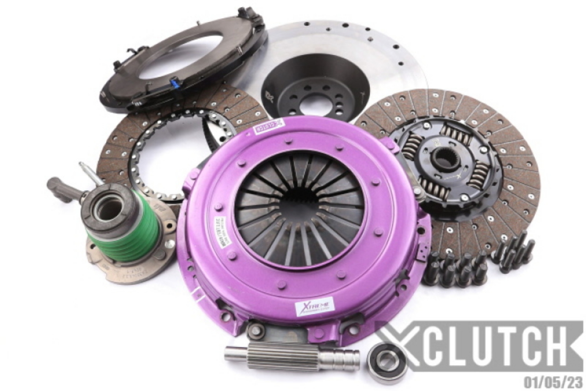 Picture of XClutch 16-24 Chevrolet Camaro 6-2L 10-5in Twin Sprung Organic Clutch Kit