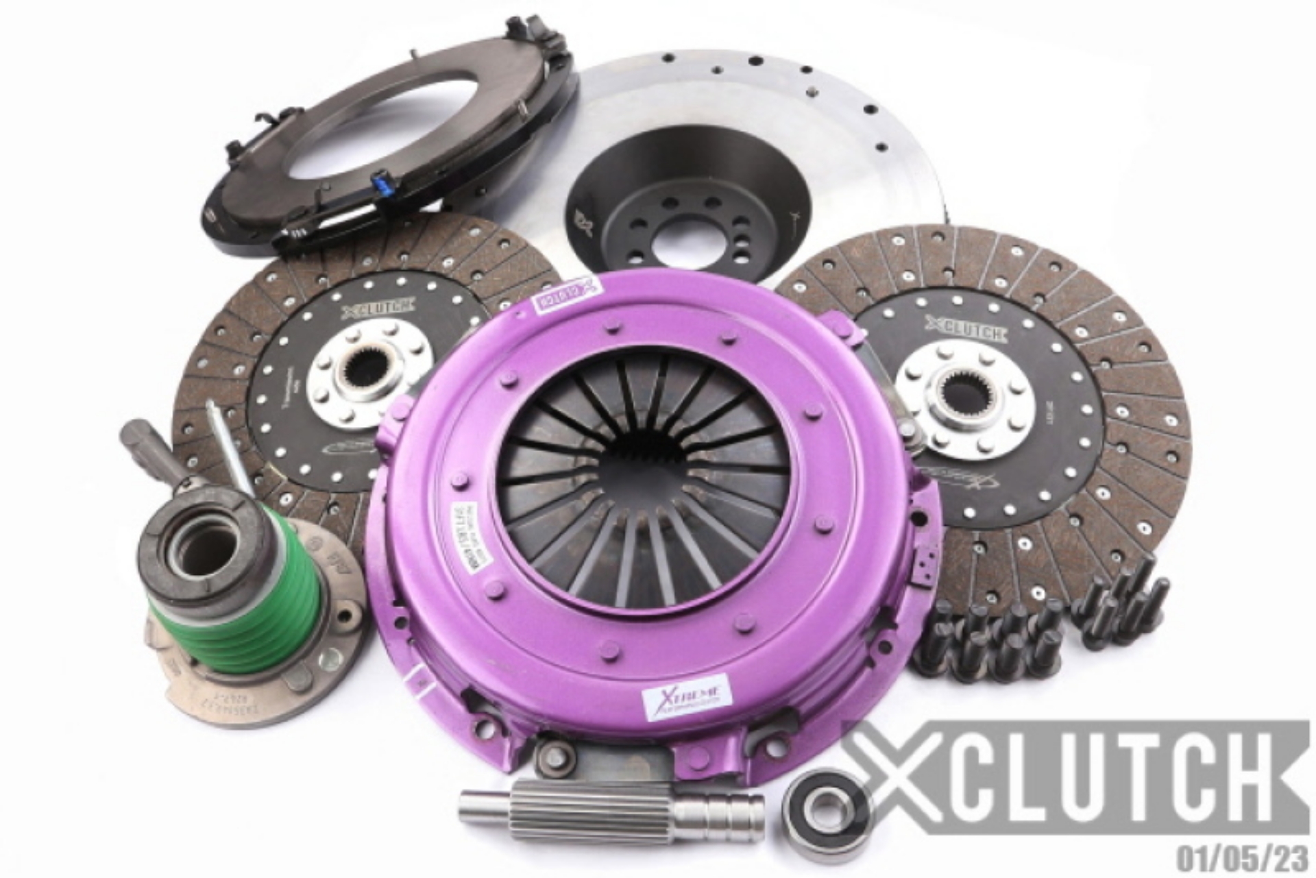 Picture of XClutch 16-24 Chevrolet Camaro 6-2L 10-5in Twin Solid Organic Clutch Kit