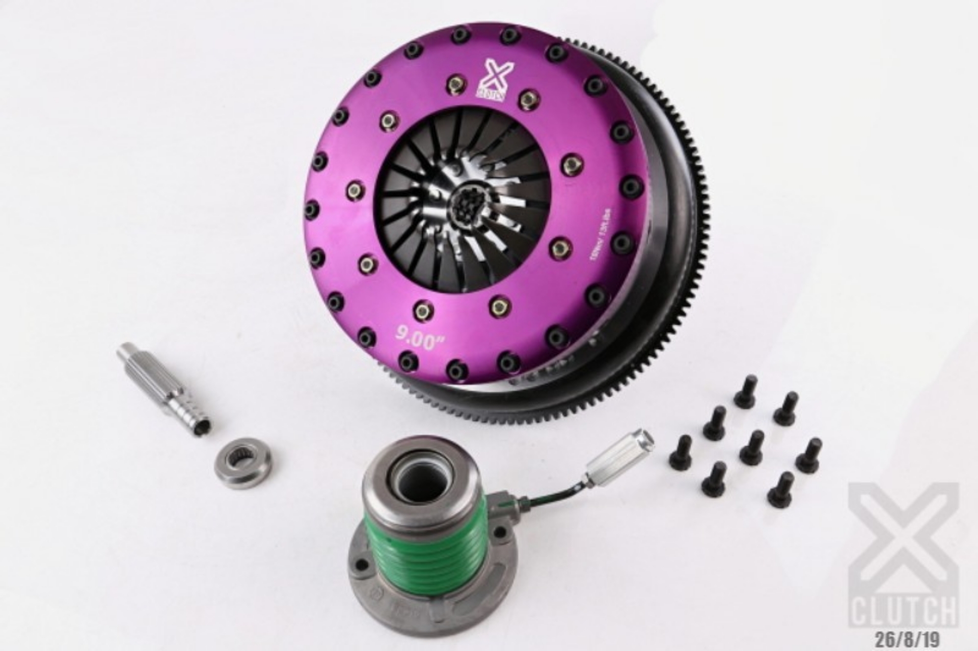 Picture of XClutch 2011 Dodge Challenger R-T 5-7L 9in Triple Solid Ceramic Clutch Kit