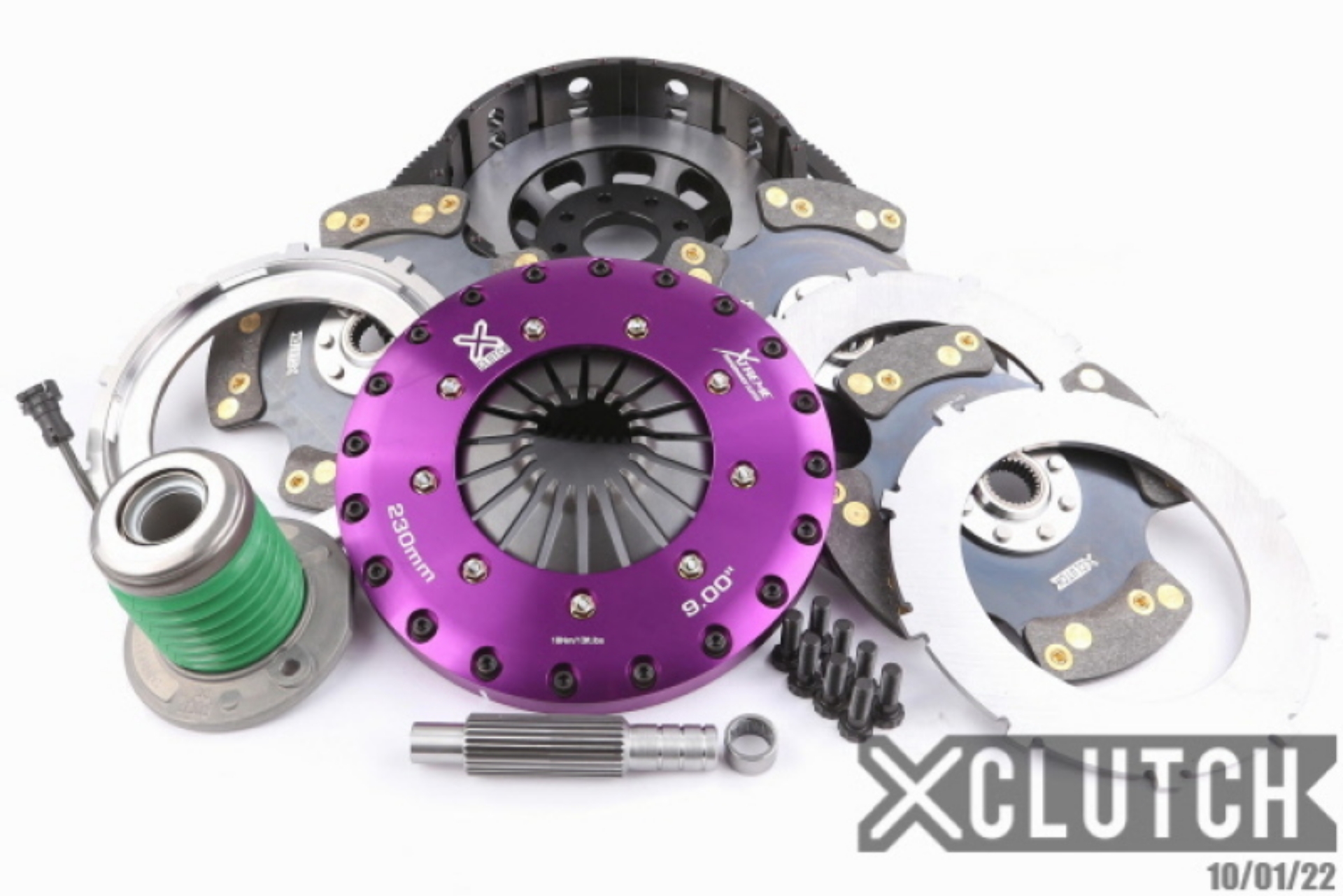 Picture of XClutch 15-17 Dodge Viper 8-4L 9in Triple Solid Carbon Clutch Kit