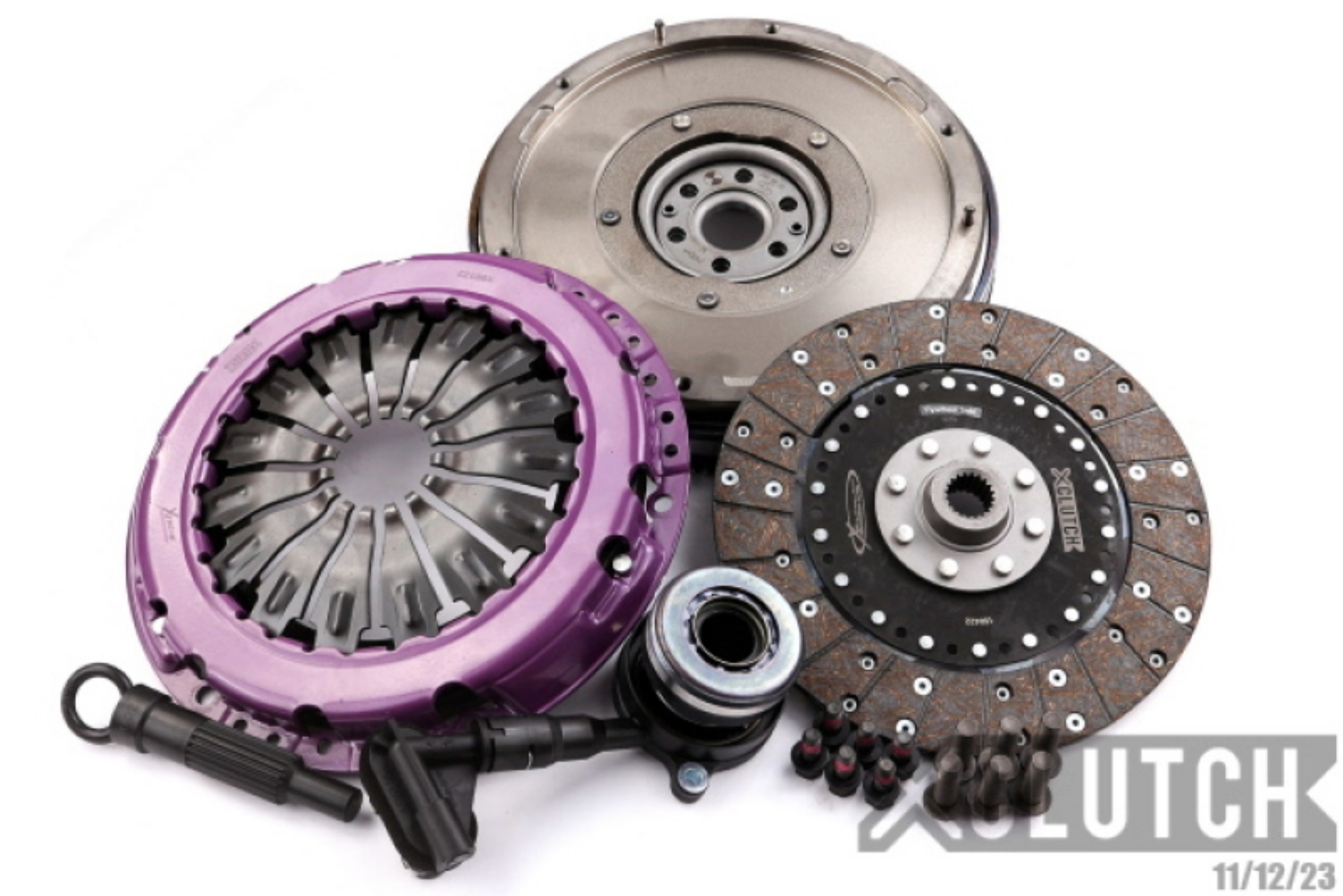 Picture of XClutch 14-19 Ford Fiesta ST 1-6L Stage 1 Solid Organic Clutch Kit