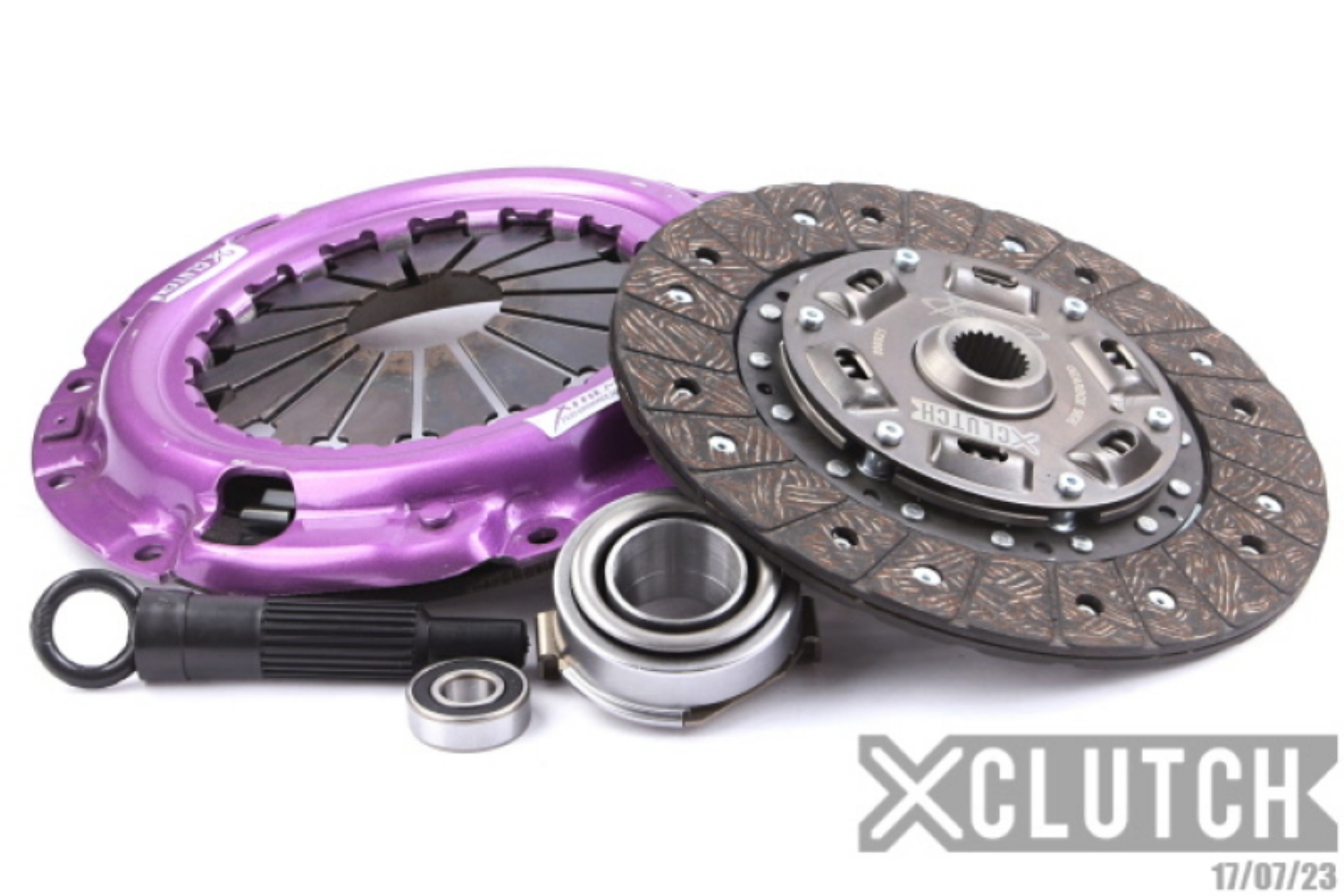 Picture of XClutch 88-89 Mazda 323 GTX 1-6L Stage 1 Sprung Organic Clutch Kit
