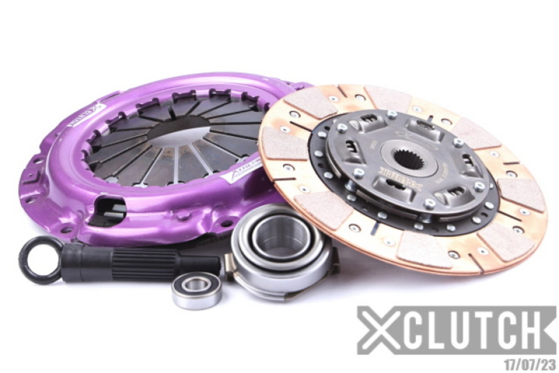 Picture of XClutch 88-89 Mazda 323 GTX 1-6L Stage 2 Cushioned Ceramic Clutch Kit