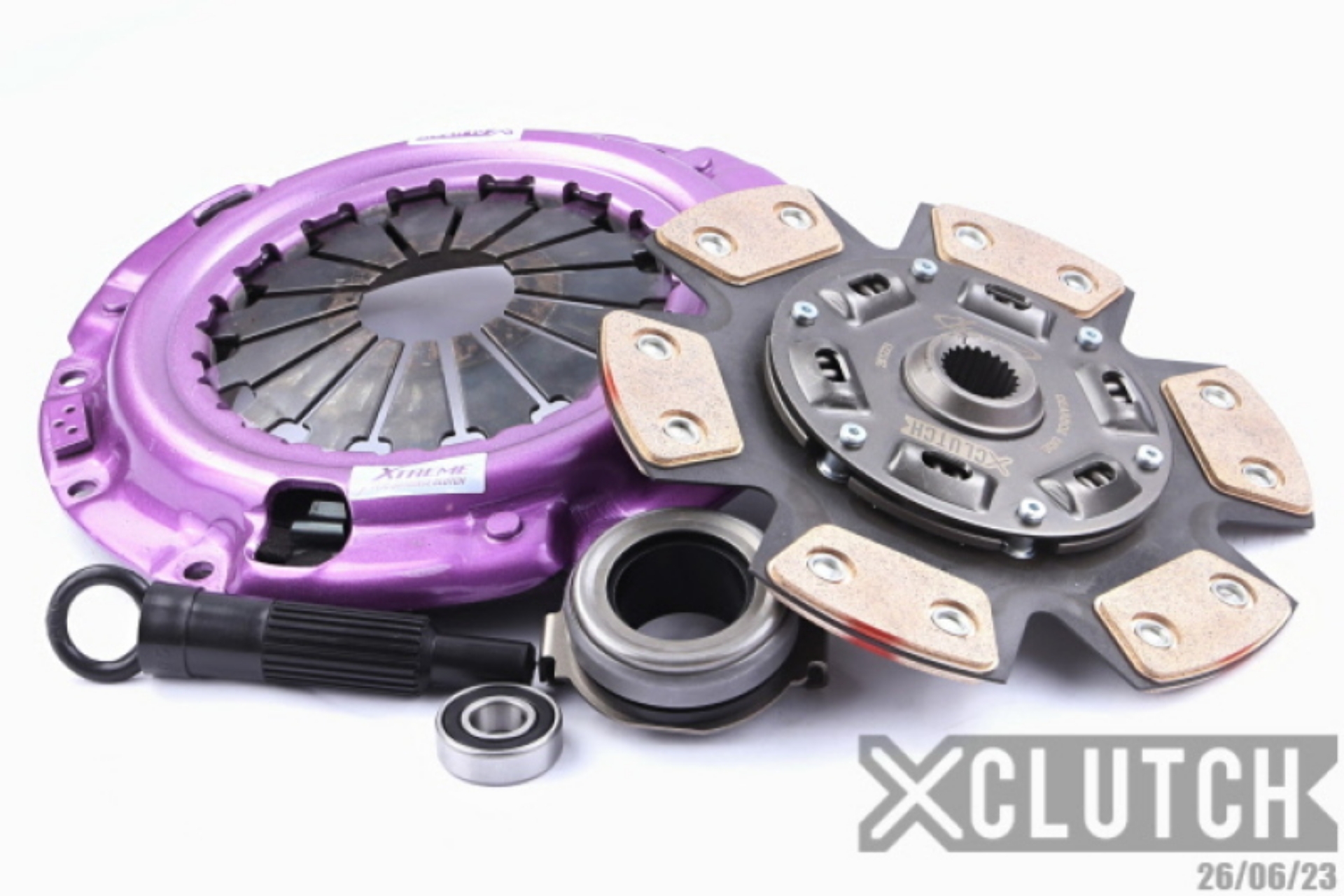 Picture of XClutch 93-97 Ford Probe GT 2-5L Stage 2 Sprung Ceramic Clutch Kit