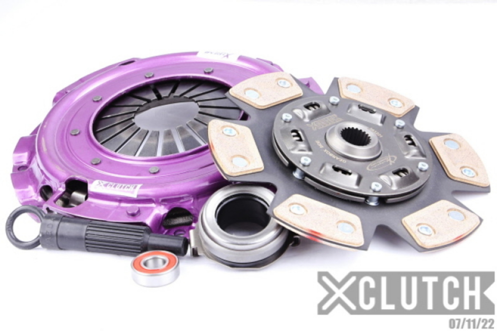 Picture of XClutch 89-92 Ford Probe GL 2-2L Stage 2R Extra HD Sprung Ceramic Clutch Kit