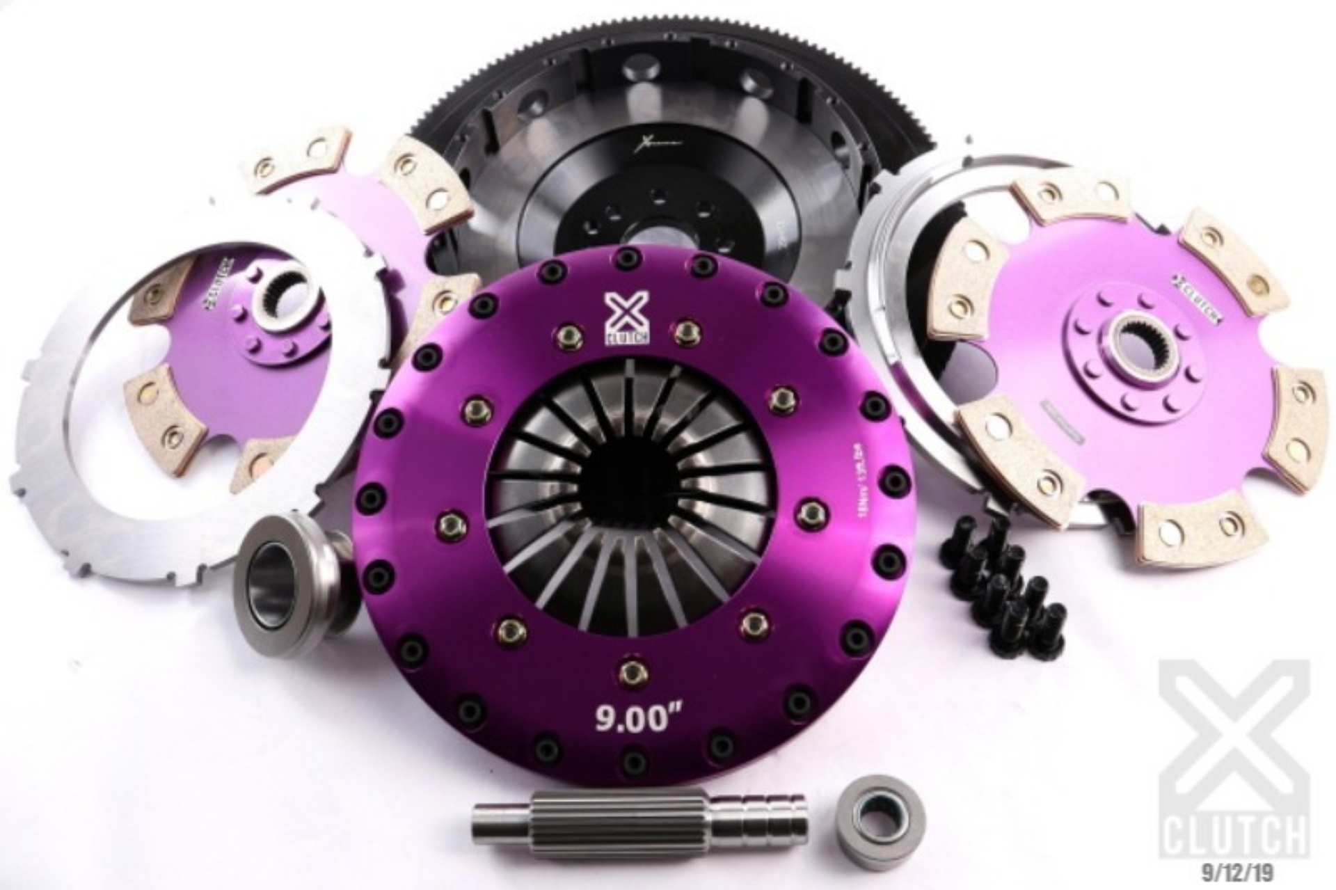 Picture of XClutch 96-04 Ford Mustang GT 4-6L 9in Twin Solid Ceramic Clutch Kit
