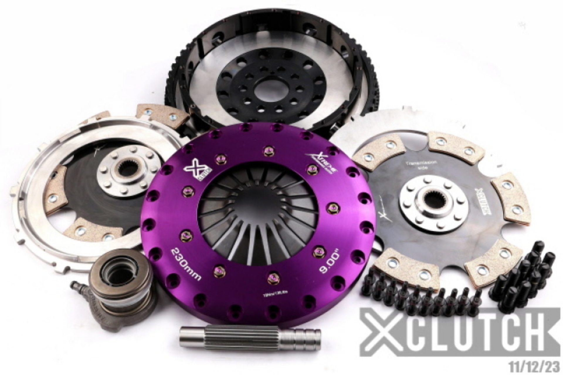 Picture of XClutch 05-07 Volvo S40 T5 2-5L 9in Twin Solid Ceramic Clutch Kit