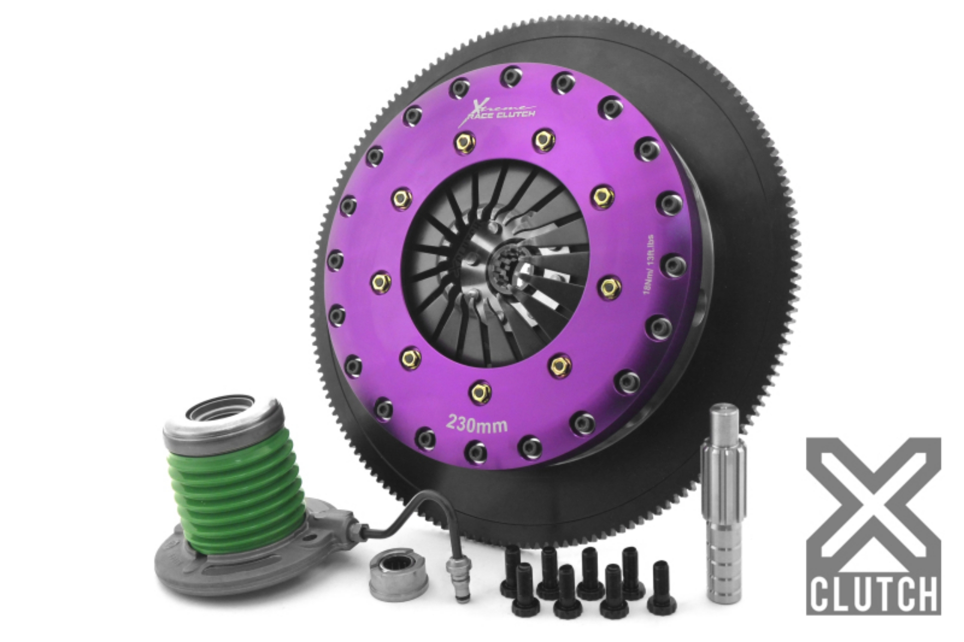 Picture of XClutch 05-10 Ford Mustang GT 4-6L 9in Triple Solid Organic Clutch Kit