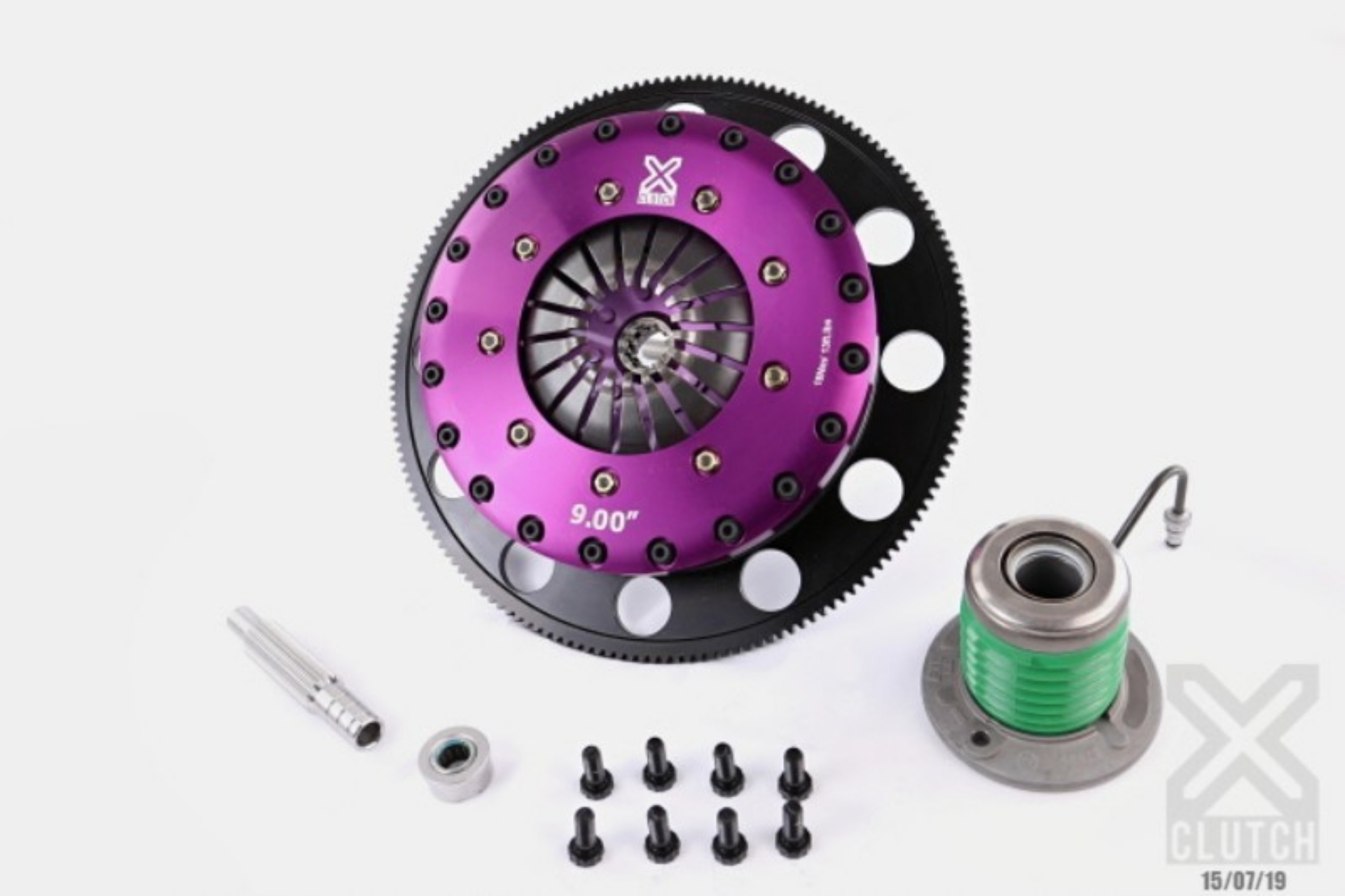 Picture of XClutch 05-10 Ford Mustang GT 4-6L 9in Twin Solid Organic Clutch Kit